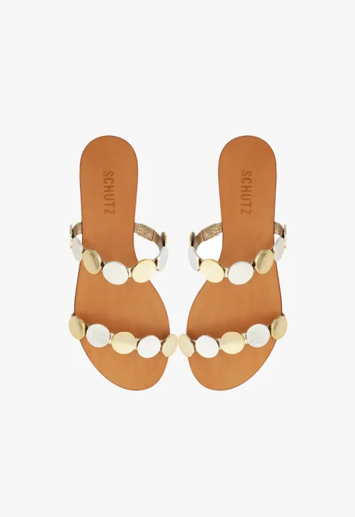 Schutz Acacia Leather Sandal