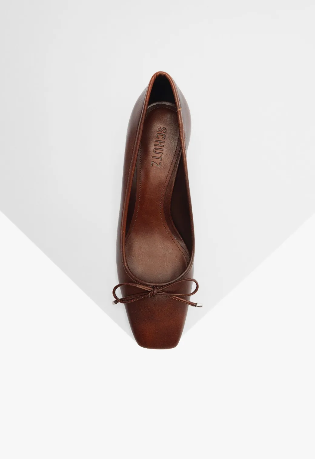 Schutz Arissa Block Leather Pump