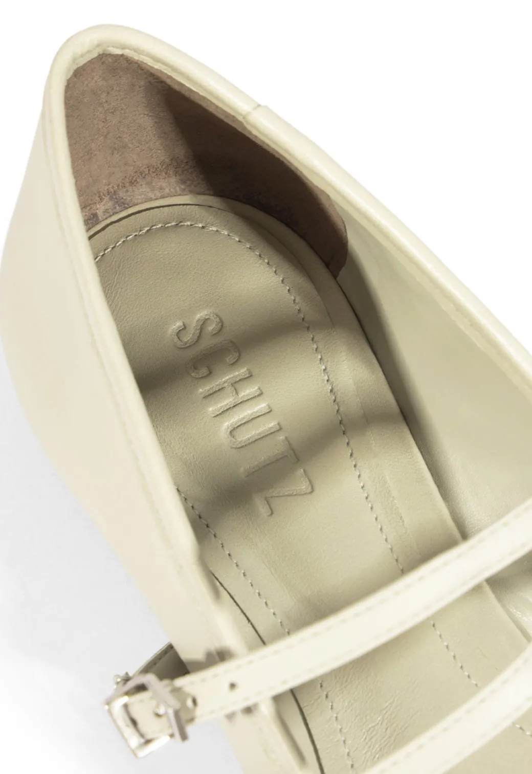 Schutz Arissa Leather Ballet Flat