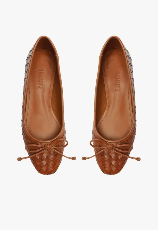 Schutz Arissa Leather Ballet Flat