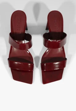 Schutz Chantal Mid Patent Sandal