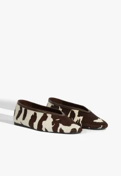 Schutz Courtney Hair Calf Flat