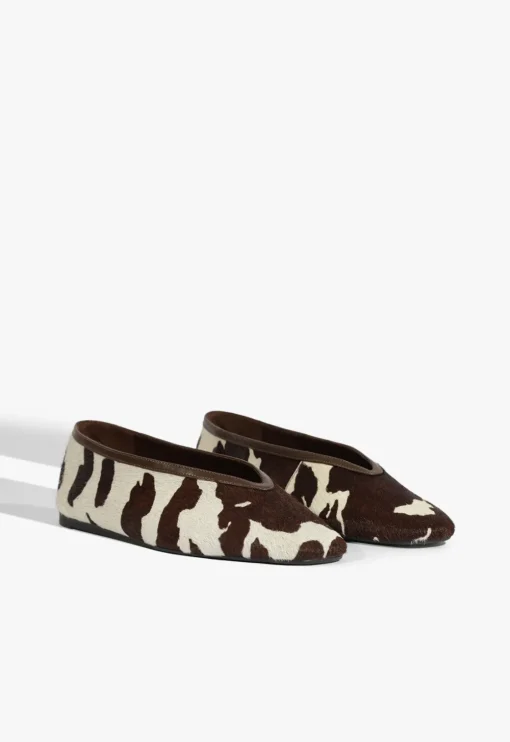 Schutz Courtney Hair Calf Flat