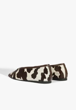 Schutz Courtney Hair Calf Flat