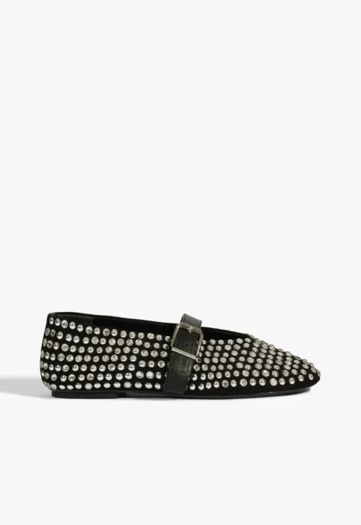 Schutz Eiza Glam Suede Flat