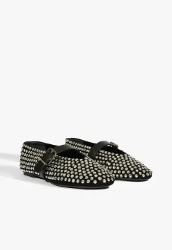 Schutz Eiza Glam Suede Flat