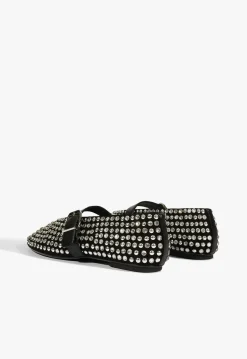 Schutz Eiza Glam Suede Flat