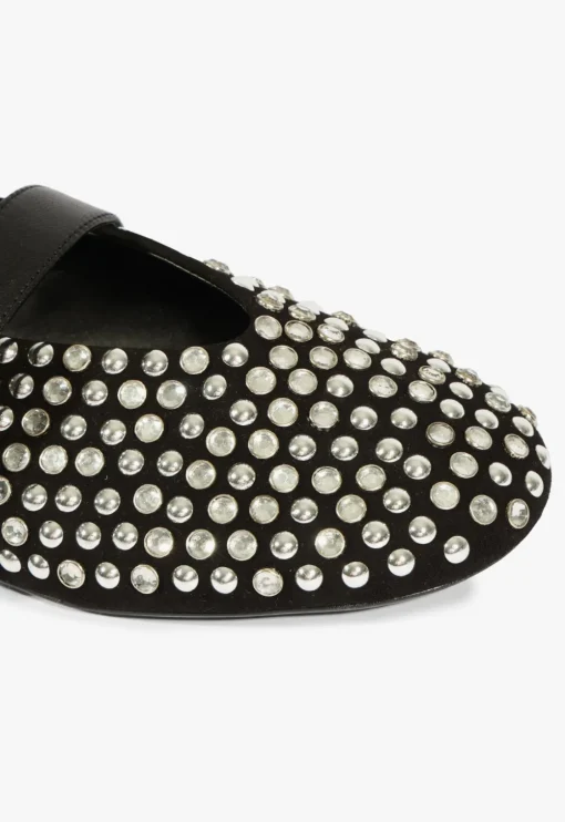 Schutz Eiza Glam Suede Flat