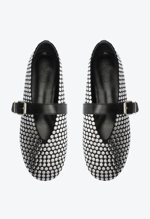 Schutz Eiza Studs Ballet Flat