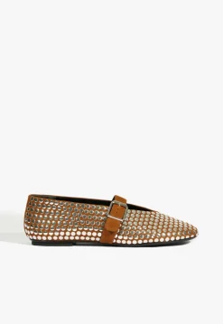 Schutz Eiza Studs Ballet Flat