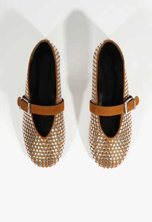 Schutz Eiza Studs Ballet Flat