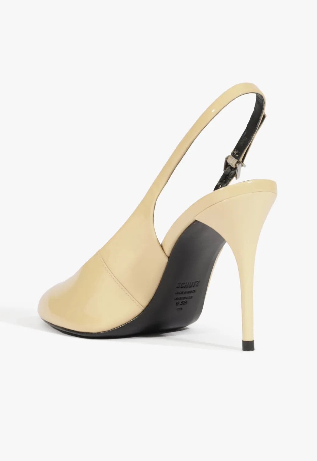Schutz Geraldine Sling Patent Pump