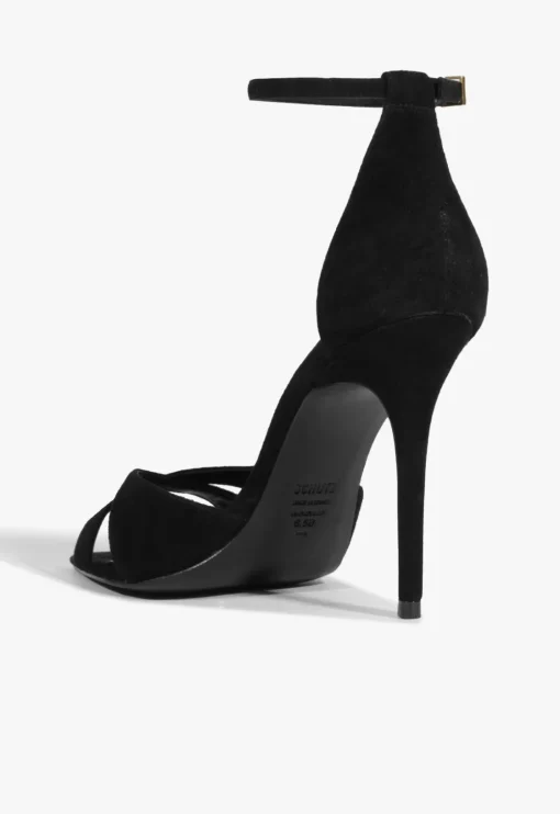 Schutz Hilda Leaf Suede Sandal