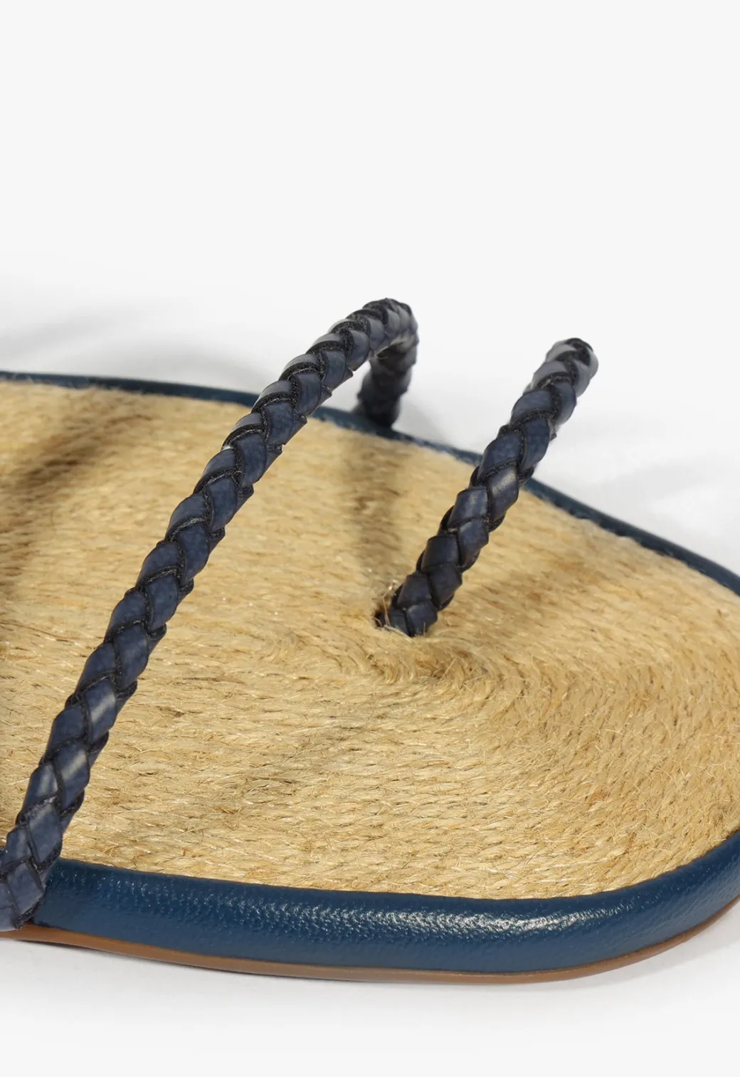 Schutz Kaya Leather Flat Sandal