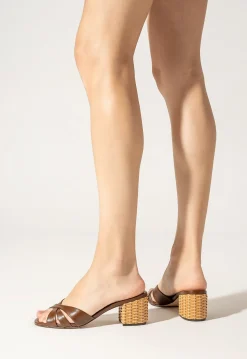 Schutz Keefa Straw Mule Sandal