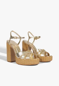 Schutz Keefa Straw Sandal