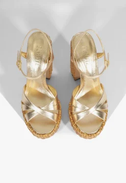 Schutz Keefa Straw Sandal