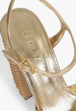 Schutz Keefa Straw Sandal