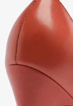 Schutz Lexi High Sculptural Red Pump