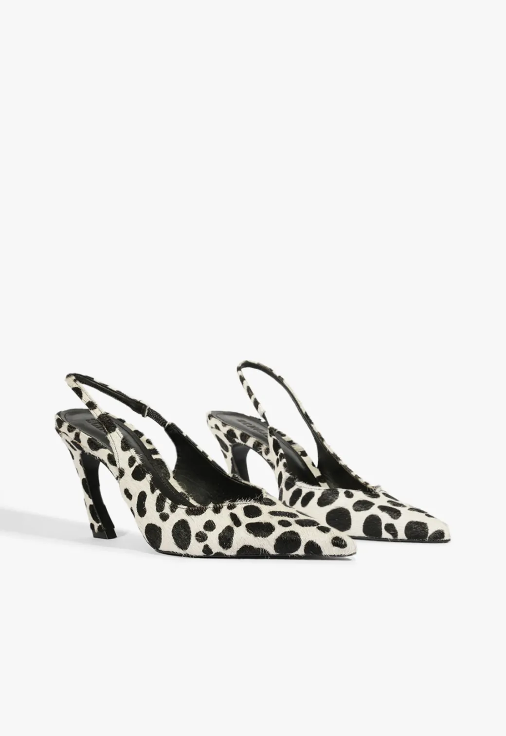 Schutz Lexi Sling Wild Hair Calf Pump