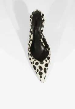 Schutz Lexi Sling Wild Hair Calf Pump