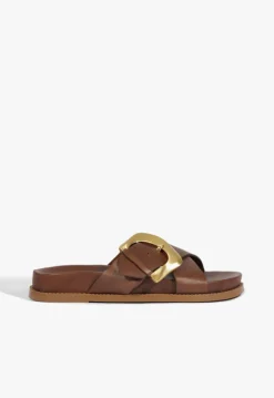 Schutz Lois Brown Sporty Sandal