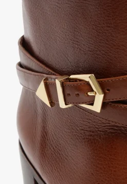 Schutz Maryana Belt Block Leather Boot