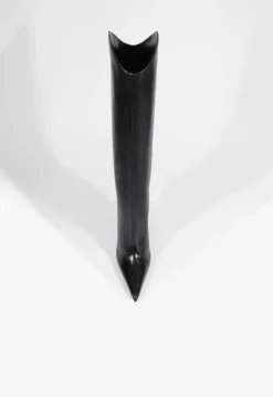 Schutz Maryann Up Curve Leather Boot