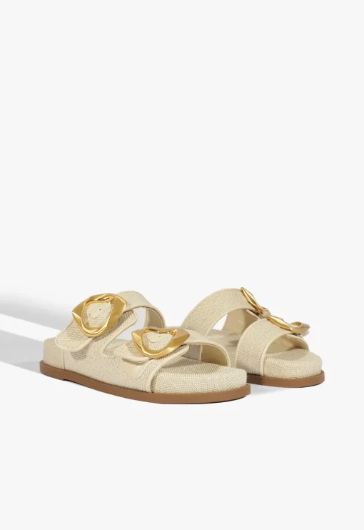 Schutz Olga Linen Sporty Sandal