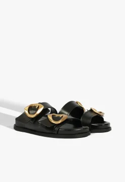 Schutz Olga Leather Sporty Sandal