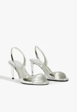 Schutz Scarlett Sling Mid Metallic Sandal