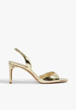 Schutz Scarlett Sling Mid Metallic Sandal