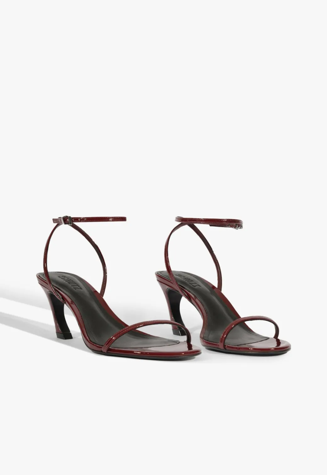 Schutz Siena Curve Mid Patent Sandal